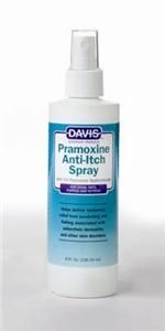   Grooming Products Pramoxine Anti Itch Spray 8 oz Dogs Cats