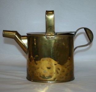  Hot Water Can Copper Rivets 19th Century Primitive Watering Antique 