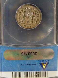 Diocletian AE Antonin AD284 305 ANACS Graded Roman Coin