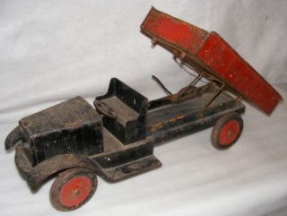 Antique Toy Dump Truck Son NY 1920s Keystone Heavy Duty