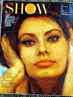Sep 1962 Show Mag Sophia Loren Ann Margret
