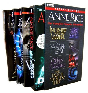 Complete Vampire Chronicles 4 Books Box Set Anne Rice