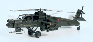 NEW U.S. Army 1983 Apache AH 64A Attack Helicopter Handmade Model 