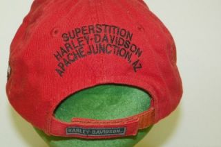 Harley Davidson Superstition Apache Junction, AZ Burnt Orange Baseball 