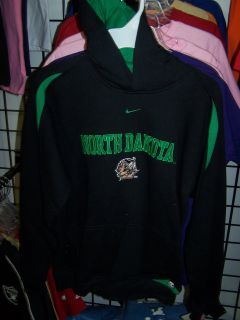 North Dakota Sioux Nike Hooded Sweatshirt sz Youth Small   8