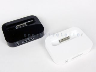 Dock Cradle Station Ladegerät FÜR Apple iPhone 4G Black