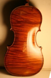 OLD ANTIQUE GERMAN VIOLIN MADE AFTER MAGGINI CIRCA 1900 SOLD FOR 
