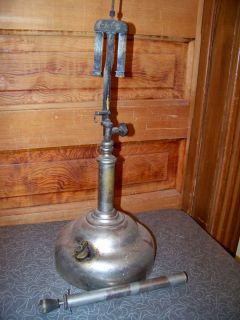 Antique American Gas Machine Co Lantern Lamp