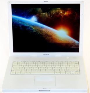 Apple iBook G4 Laptop/Notebook A1055 PowerPC @ 1.07GHz WiFi CDRW/DVD 1 