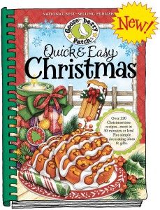 New Gooseberry Patch Quick Easy Christmas Recipe Book