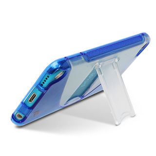   Hybrid PC + TPU Case w/ Kickstand for Apple iPod Touch 5th Gen (Blue