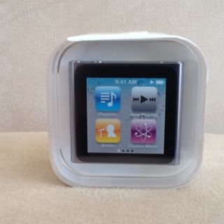 Apple iPod nano 6th Generation Graphite 8 GB Latest Model New in Box