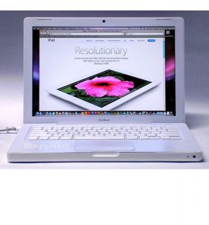 Apple MacBook Laptop Intel 2.0GHz/ 2GB RAM Upgraded/ Snow Leopard 