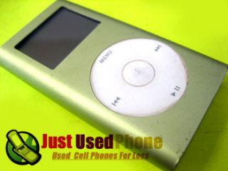 Gold Apple iPod Mini 1st Generation 4GB 4 GB MP3 Player Good Condition 