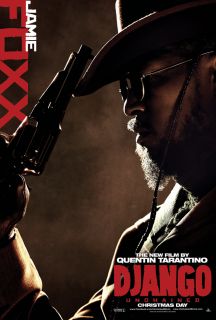 Django Unchained Movie Poster 2 Sided Original Advance 27x40 Jamie 