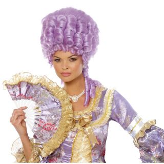 Marie Antoinette Renaissance Victorian Lady Lilac Wig