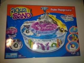 Aqua Sand Polar Playground Set Used (in original box with instructions 