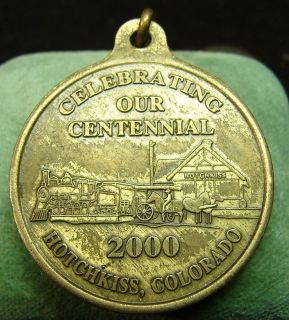 Hotchkiss Colorado First State Bank 70yr Anniversary Coin