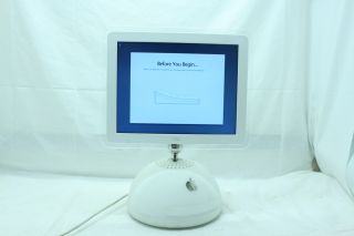 Used Apple iMac G4 All in One Desktop Computer Flat Panel 15 LCD 