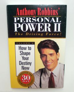 Anthony Robbins Personal Power II Driving Force Volume 2 Double 