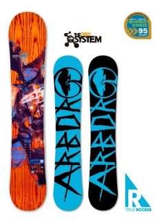 Arbor Westmark 150 True Rocker Snowboard Brand New in Plastic With 