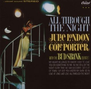 Julie London All Through The Night CD of Out of Print Cole Porter 