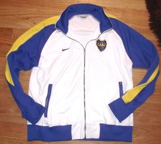 CABJ Soccer Jacket Argentina football NIKE Size XL jersey shirt warm 