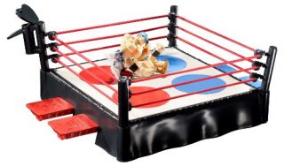 Features RAW themed ring with Pro Tension ropes and multiple action 