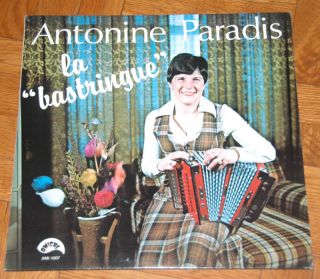 Antonine Paradis Accordion Quebec Folk LP