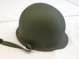   world war ii us military soldier helmet with liner straps wwii we re