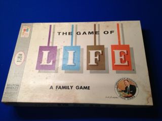   The Game of Life Milton Bradley 4000 Board Game Art Linkletter