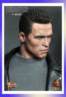 Hot Toys Terminator T2 T 800 1 6 Figure Sideshow Arnold