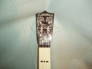 vintage arthur godfrey toy flamingo ukulele nib
