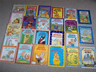 Lot 24 Arthur and D w Childrens Books Marc Brown Baby Camp Eyes Puppy 