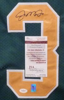 Joe Montana Autographed Signed Notre Dame Irish Green Size XL Jersey w 
