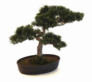 Large Cedar Bonsai Tree Artificial Gift Home Decor New