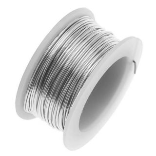 Artistic Craft Wire Stainless Steel Finish 30ga 30yd