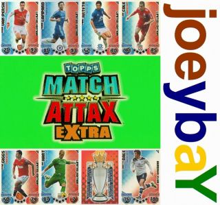 Choose 10 11 Extra Hundred Club or Limited Edition Match Attax Card 