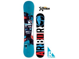 2013 Arbor Westmark Snowboard w Park System Brand New