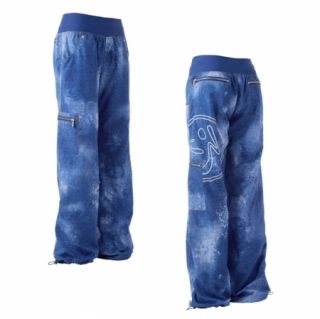 Brand New Zumba Illusion Cargo Pants Blue Aspen XXL