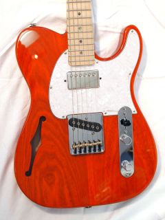 ASAT Classic Bluesboy Semi Hollow Trans Orange Guitar