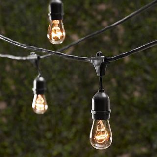 Tiab Vintage Metro String Light 50ft String Lights 15 Light Sockets 