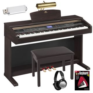 Yamaha Arius YDPV240 88 Key Digital Piano COMPLETE HOME BUNDLE