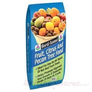 Fertilome Citrus Fruit Pecan Tree Food Fertilizer 20 Lb