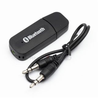 USB Bluetooth 3 5mm Stereo Audio Music Receiver Adapter for Speaker 