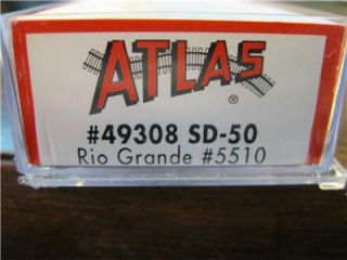 Scale Atlas SD50 Rio Grande TEM 48831 Runs Well