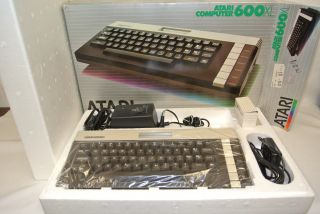Atari 600XL Computer in Box