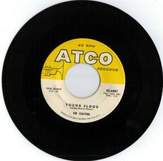   Record The Coasters Northern Soul Atco 6087 Youngblood Searchin