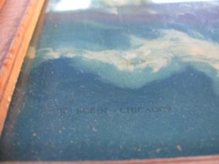 Vintage R Atkinson Fox Original Borin Chicago Lithograph Clipper Ships 