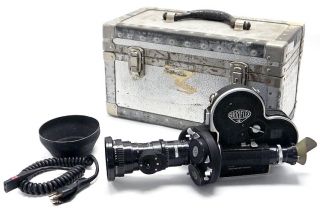 Arri Arriflex 16 16mm Motion Film Movie Camera +Angenieux F.12 120mm 